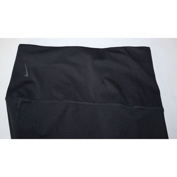 Nike Yoga DR7800 Women's Plus Sz 2XL Black Dri-Fit High Rise 7/8 Yoga Pants - Picture 5 of 8